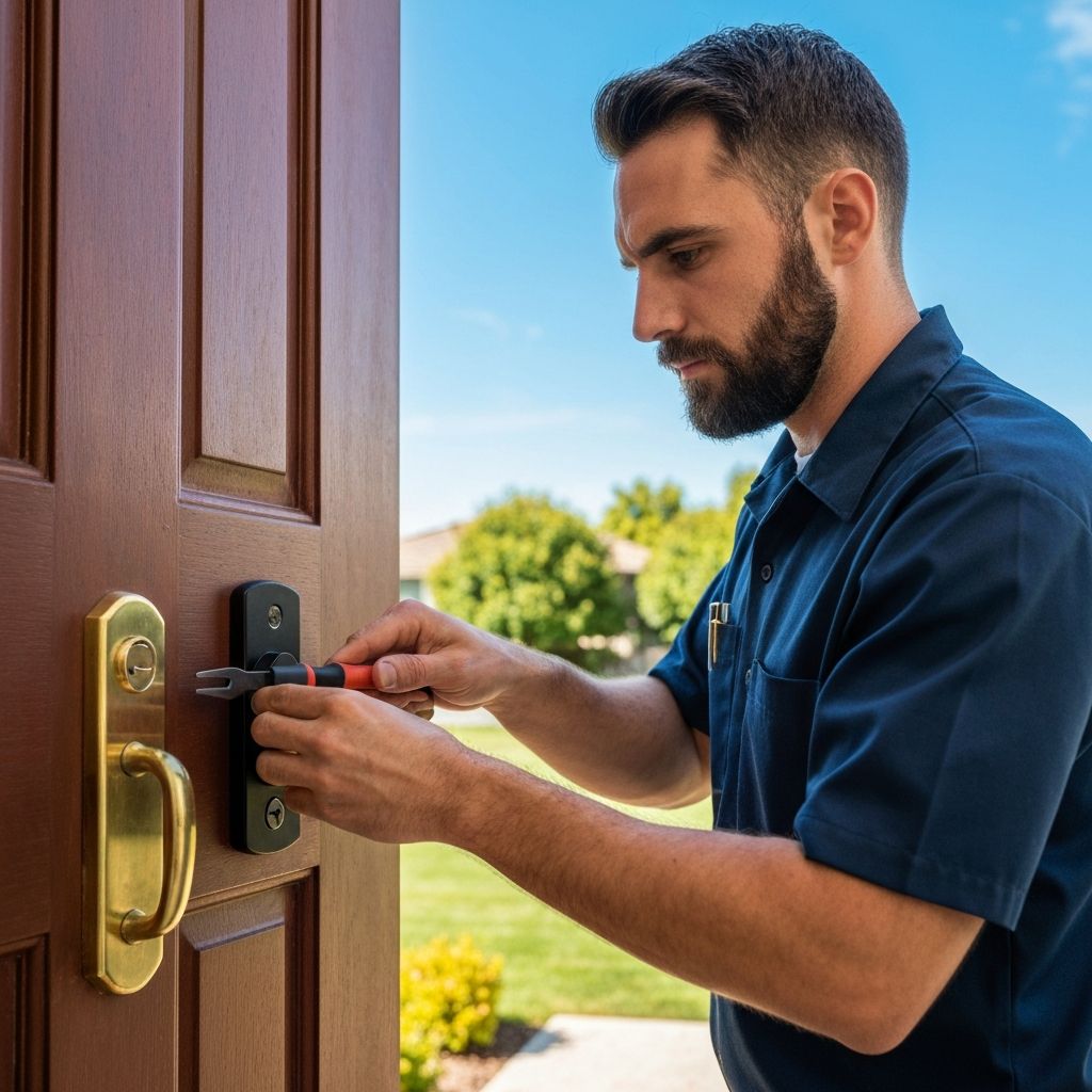 Lock change near me service installing new lock
